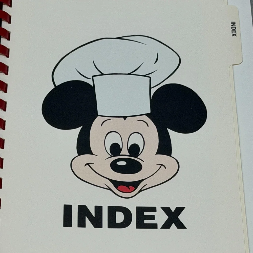 Vintage 1987 Cooking with Mickey Around Our World Walt Disney Chef Cookbook